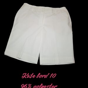 Kate Lord light weight short Size 10 Like New NWOT